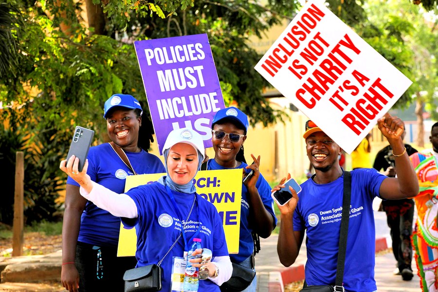 Gender Minister Supports Down Syndrome Awareness Walk